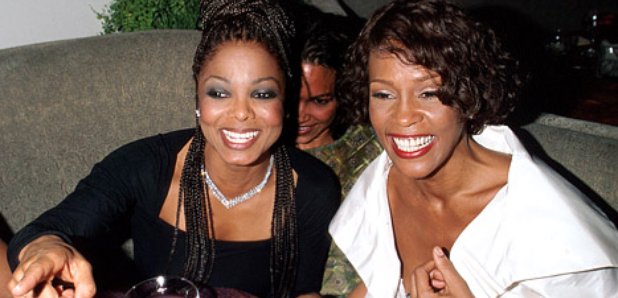 Janet Jackson and Whitney Houston