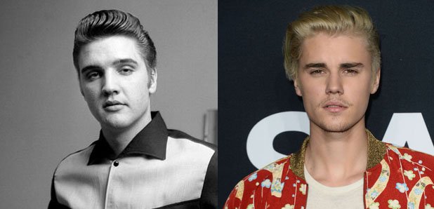 Justin Bieber and Elvis